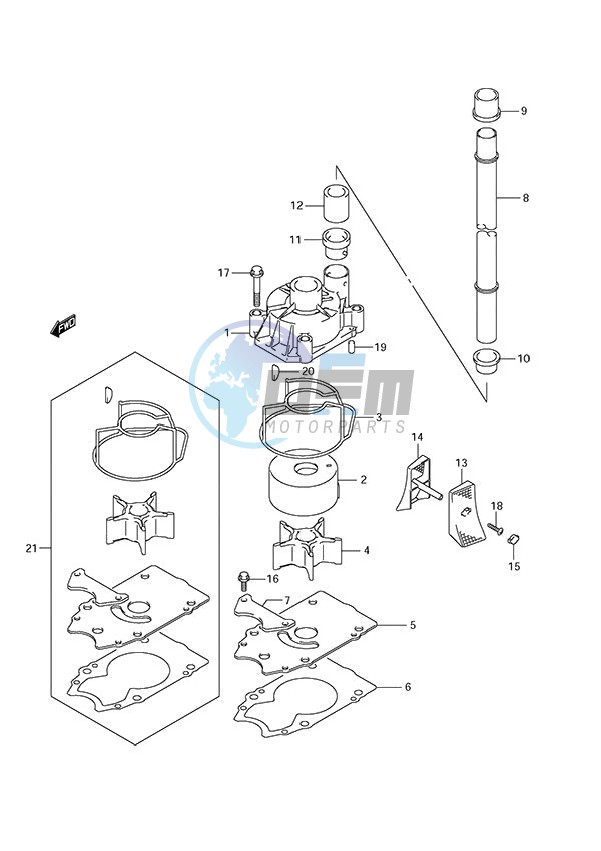 Water Pump (DF 250S)