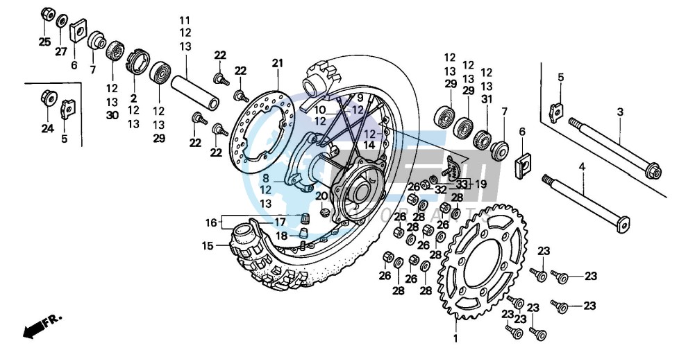 REAR WHEEL (2)