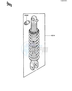 KL 600 A [KL600] (A1) [KL600] drawing SHOCK ABSORBER