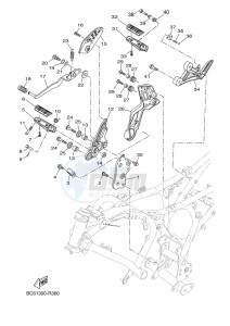 TRACER 7 35KW MTT690-U (B5T2) drawing STAND & FOOTREST 2