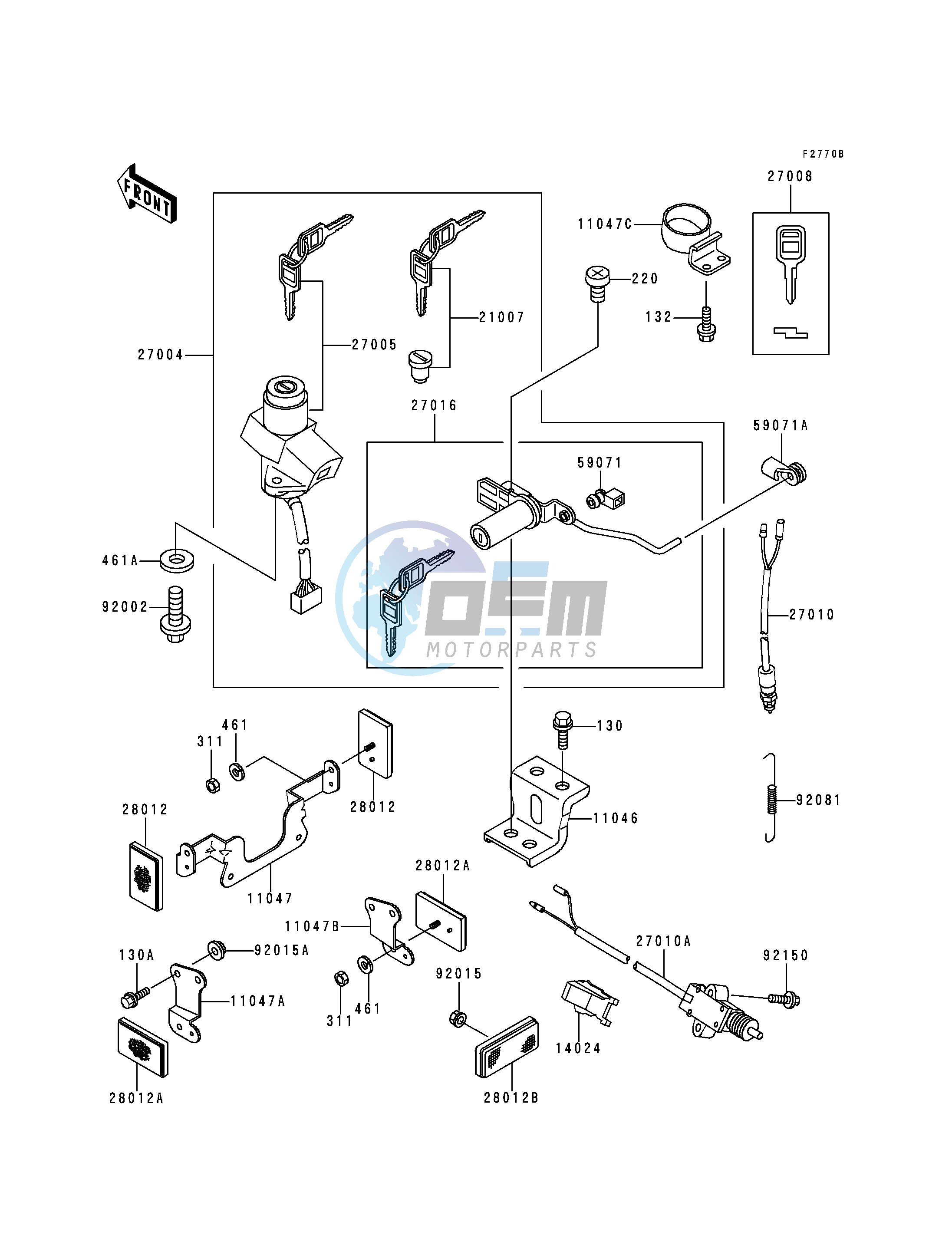 IGNITION SWITCH-- ZR550-B3_B4- -