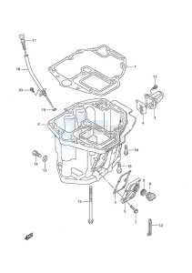 DF 90A drawing Oil Pan