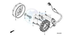 CBR1000RRA BR drawing GENERATOR