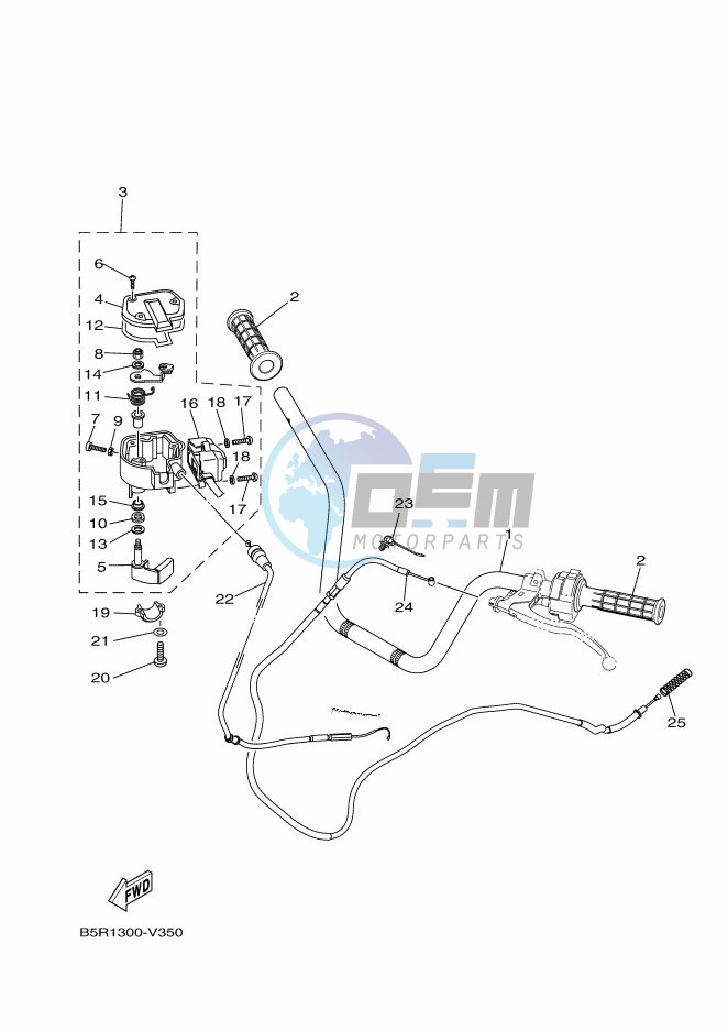 STEERING HANDLE & CABLE