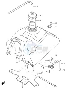 LT-F160 (P28) drawing FUEL TANK