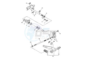 XVS DRAG STAR 650 drawing SHIFT SHAFT