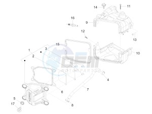 FLY 50 4T 4V USA (NAFTA) drawing Cylinder head cover