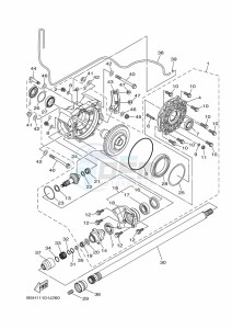 YXZ1000ET YXZ1000R SS (BASU) drawing DRIVE SHAFT