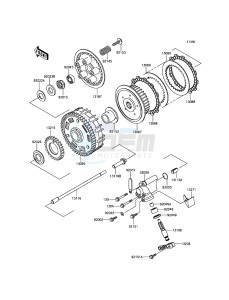 W800 EJ800AFF GB XX (EU ME A(FRICA) drawing Clutch