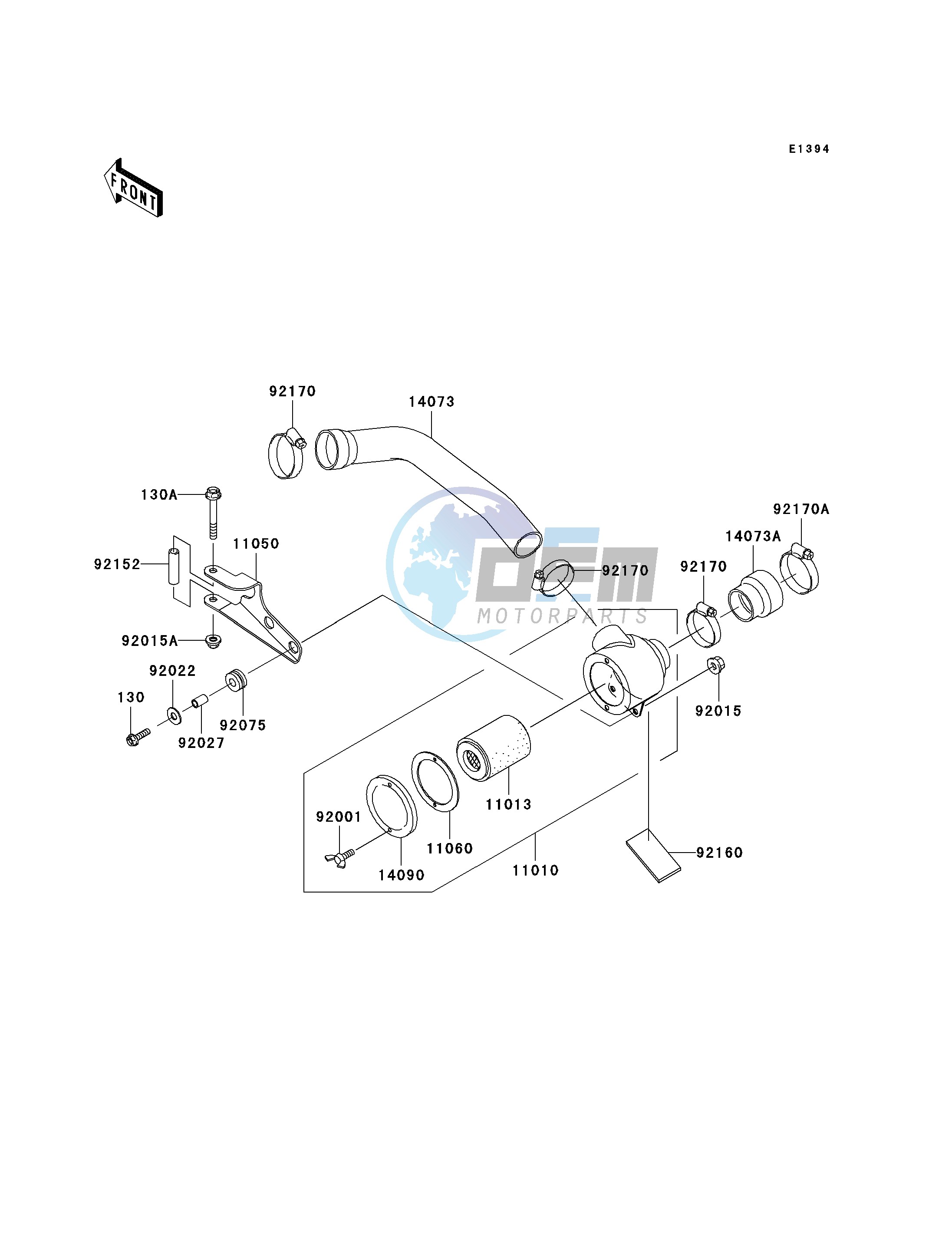 AIR CLEANER-BELT CONVERTER