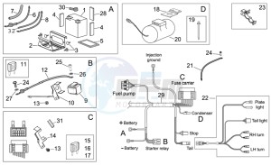 RXV 550 RXV 450-550 STREET LEGAL drawing Electrical system II