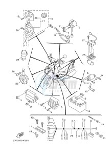 YW125 YW125CB (37D5) drawing ELECTRICAL 1