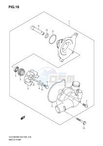 VLR1800 (E3-E28) drawing WATER PUMP