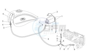 California Vintage 1100 drawing Fuel vapour recover system