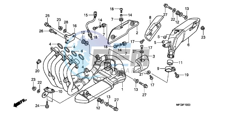 EXHAUST MUFFLER