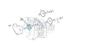 SENDA R X-TREM - 50 CC VTHSR1D1A EU2 drawing OIL PUMP