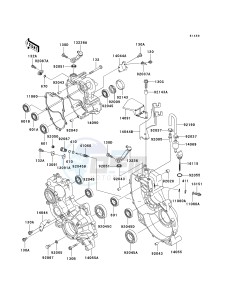 KAF 950 D [MULE 3010 DIESEL 4X4] (D8F) D8F drawing GEAR BOX