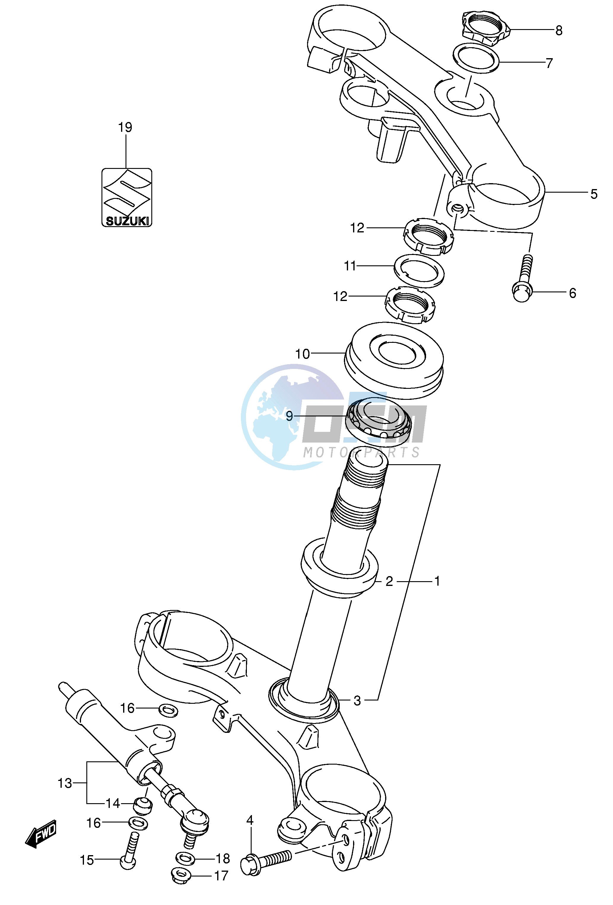 STEERING STEM