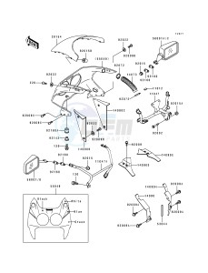 ZX 750 K [NINJA ZX-7R] (K1-K2) [NINJA ZX-7R] drawing COWLING