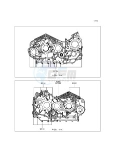 VULCAN_1700_VOYAGER_ABS VN1700BEF GB XX (EU ME A(FRICA) drawing Crankcase Bolt Pattern