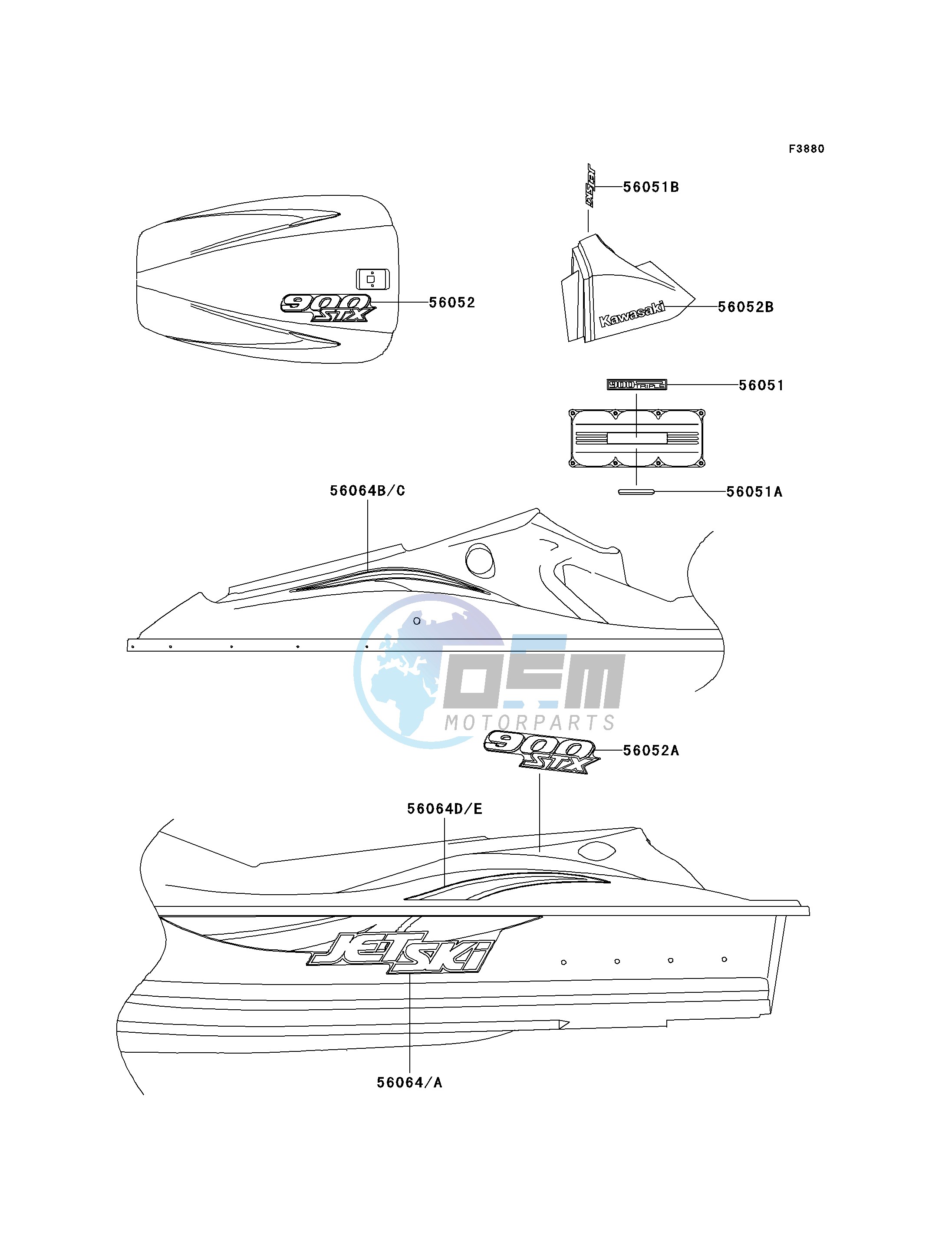 DECALS-- JT900-C1- -