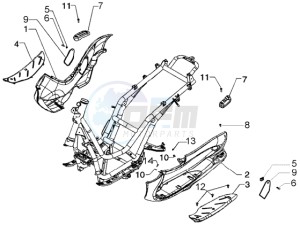 Beverly 250 (USA) USA drawing Footrest