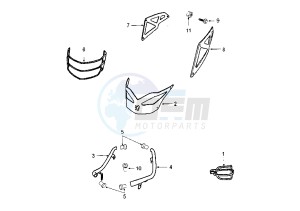 METAL–X - 50 cc drawing ACCESSORIES