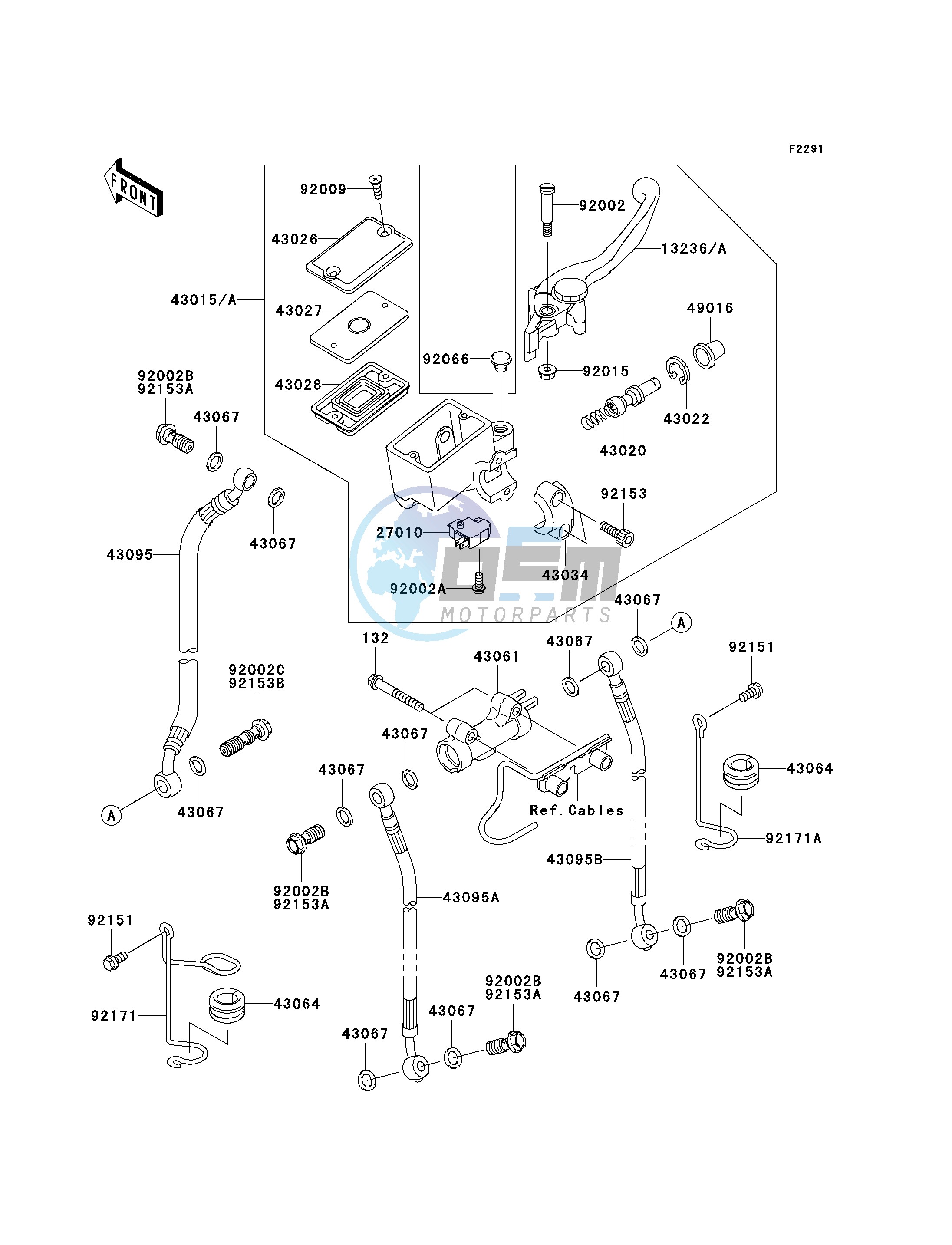 FRONT MASTER CYLINDER