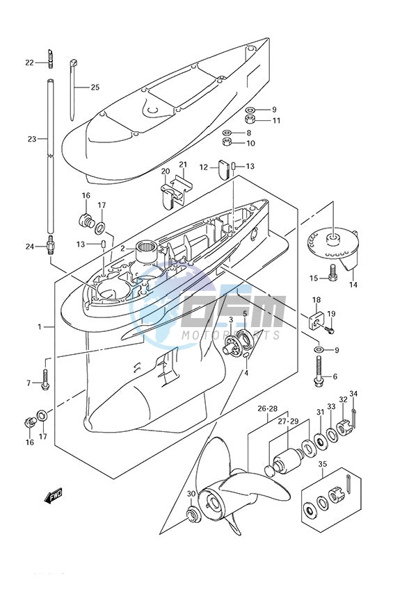 Gear Case (C/R)