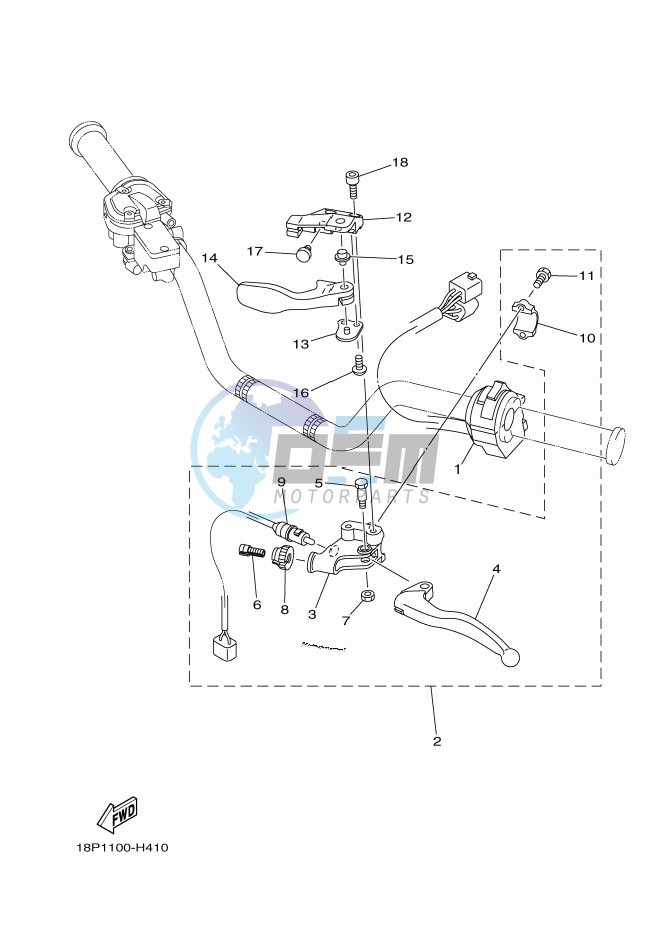 HANDLE SWITCH & LEVER