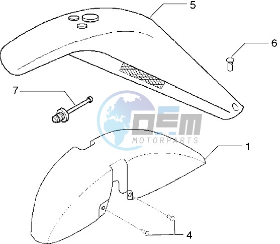 Wheel compartment-Mudguard