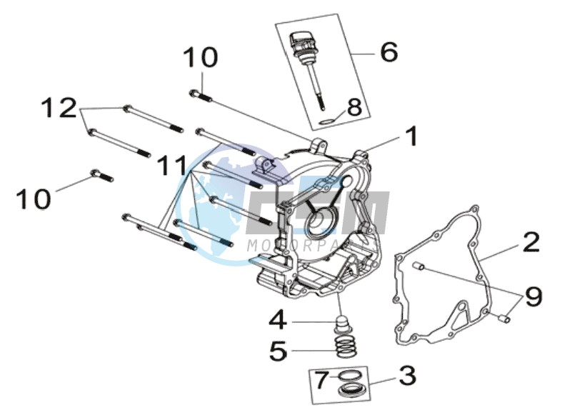 CRANKCASE COVER