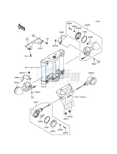 VULCAN 900 CUSTOM VN900CGF GB XX (EU ME A(FRICA) drawing Turn Signals