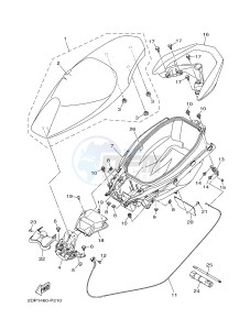 GPD125A GPD125-A NMAX125 (2DS6) drawing SEAT