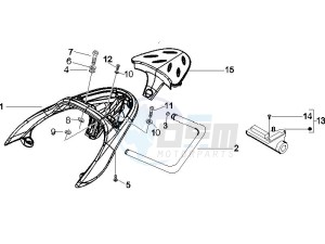 Beverly 500 (USA) USA drawing Rear luggage rack