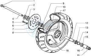 storm 50 drawing Front wheel