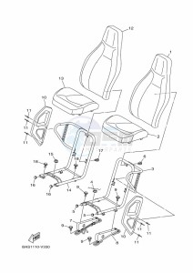 YXZ1000ETS YXZ1000ET (BAS5) drawing SEAT