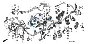 FJS400D9 F / CMF 2F drawing WIRE HARNESS (FJS400D9/FJ S400A)