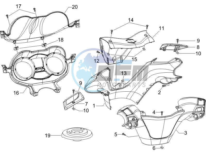 Anti-percolation system