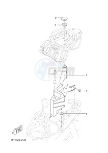 NS50 AEROX (1PH1 1PH1 1PH1) drawing OIL TANK