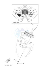 MT125 MT-125 (5D7C 5D7C 5D7C 5D7C) drawing METER