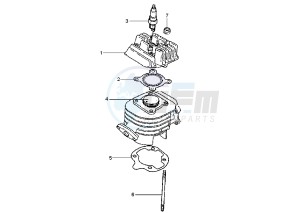 CW L BW'S 50 drawing CYLINDER HEAD