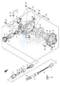 LT-A750XZ drawing FINAL BEVEL GEAR (REAR)