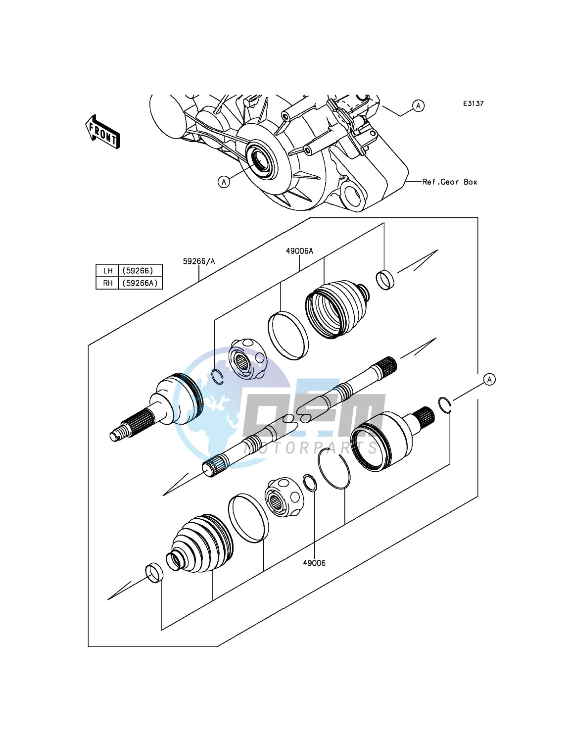 Drive Shaft-Rear