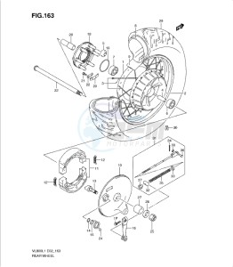 VL800 drawing REAR WHEEL (VL800L1 E24)