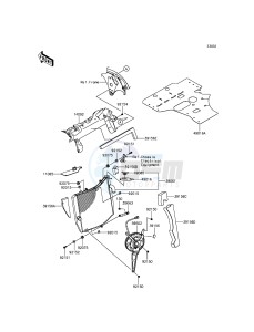 NINJA ZX-10R ZX1000JFF FR XX (EU ME A(FRICA) drawing Radiator