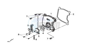 MAXSYM 600 I ABS drawing CYLINDER HEAD COVER