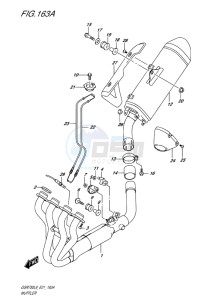 GSR750 ABS EU drawing MUFFLER