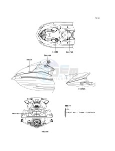 JT 1500 C [ULTRA LX] (C7F-C8F ) C8F drawing LABELS