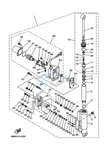 FT8DMHL drawing POWER-TILT-ASSEMBLY